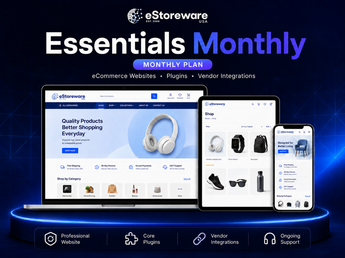 Picture of eStoreware Essentials Monthly