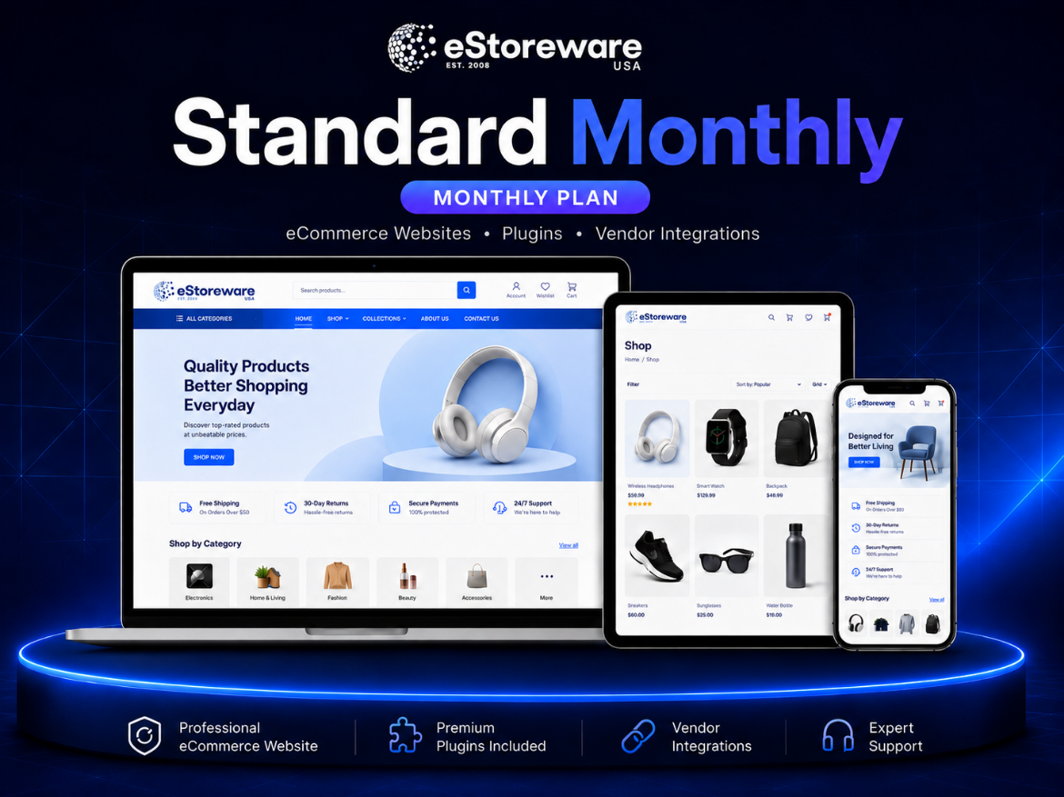 Picture of eStoreware Standard Monthly