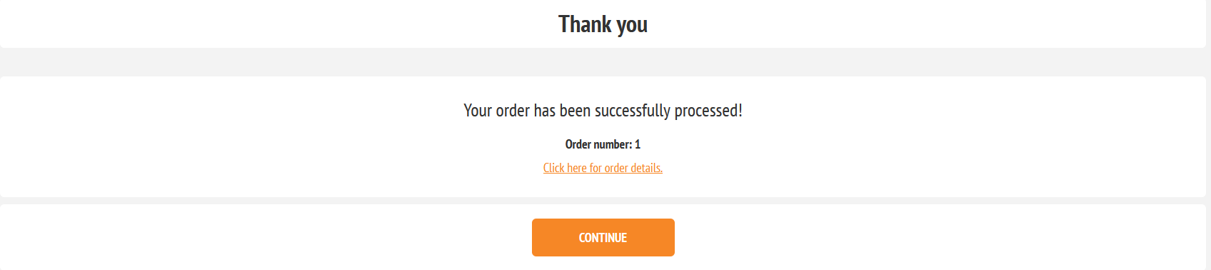 nopCommerce order confirmation after Advanced Quote checkout